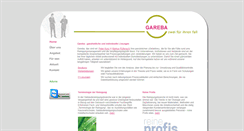 Desktop Screenshot of gareba.ch